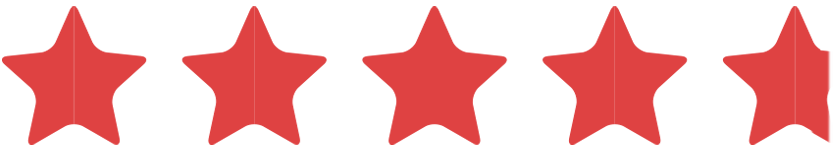 4.9 Rating Stars